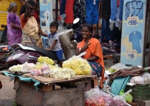 Bazaar walk in Chennai