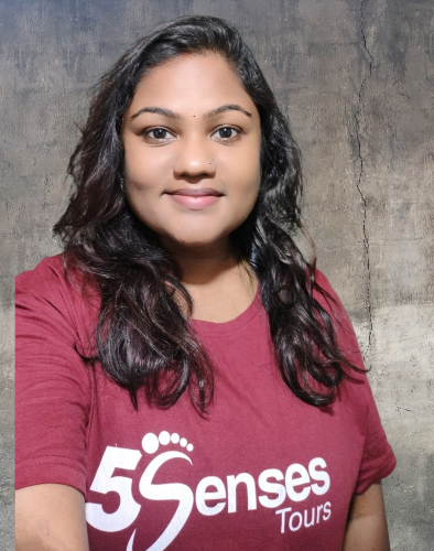 Nivethitha of 5 senses Tours