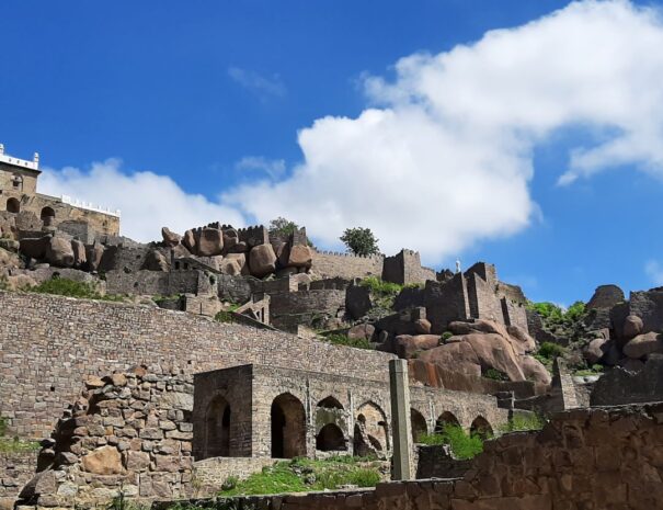 Half day tour of Golconda and Qutub Shahi tombs