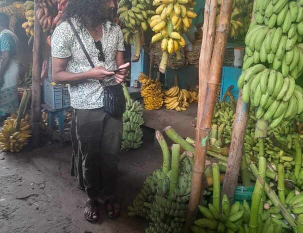 Banana market, Madurai tour