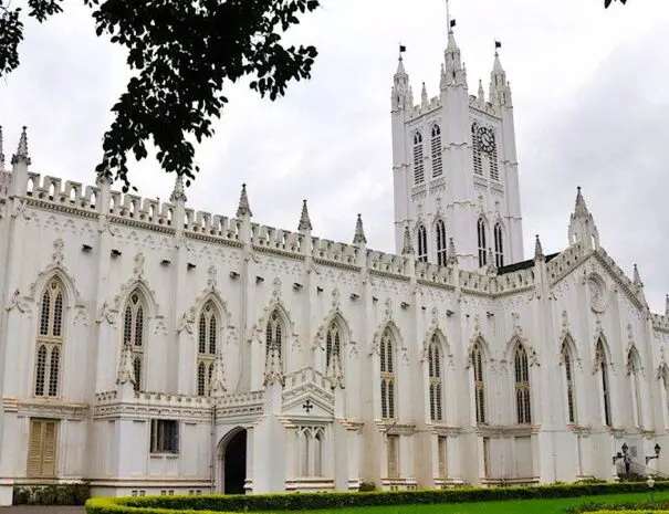 St Paul's cathedral, tour of Kolkata