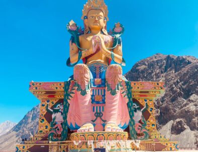 Statue of Cho Rinpoche in Ladakh
