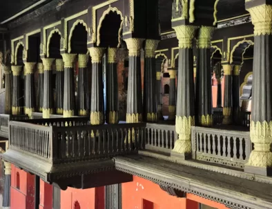 Photo of Tipu's summer palace in Bangalore