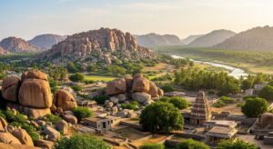 mystery of the boulders of Hampi