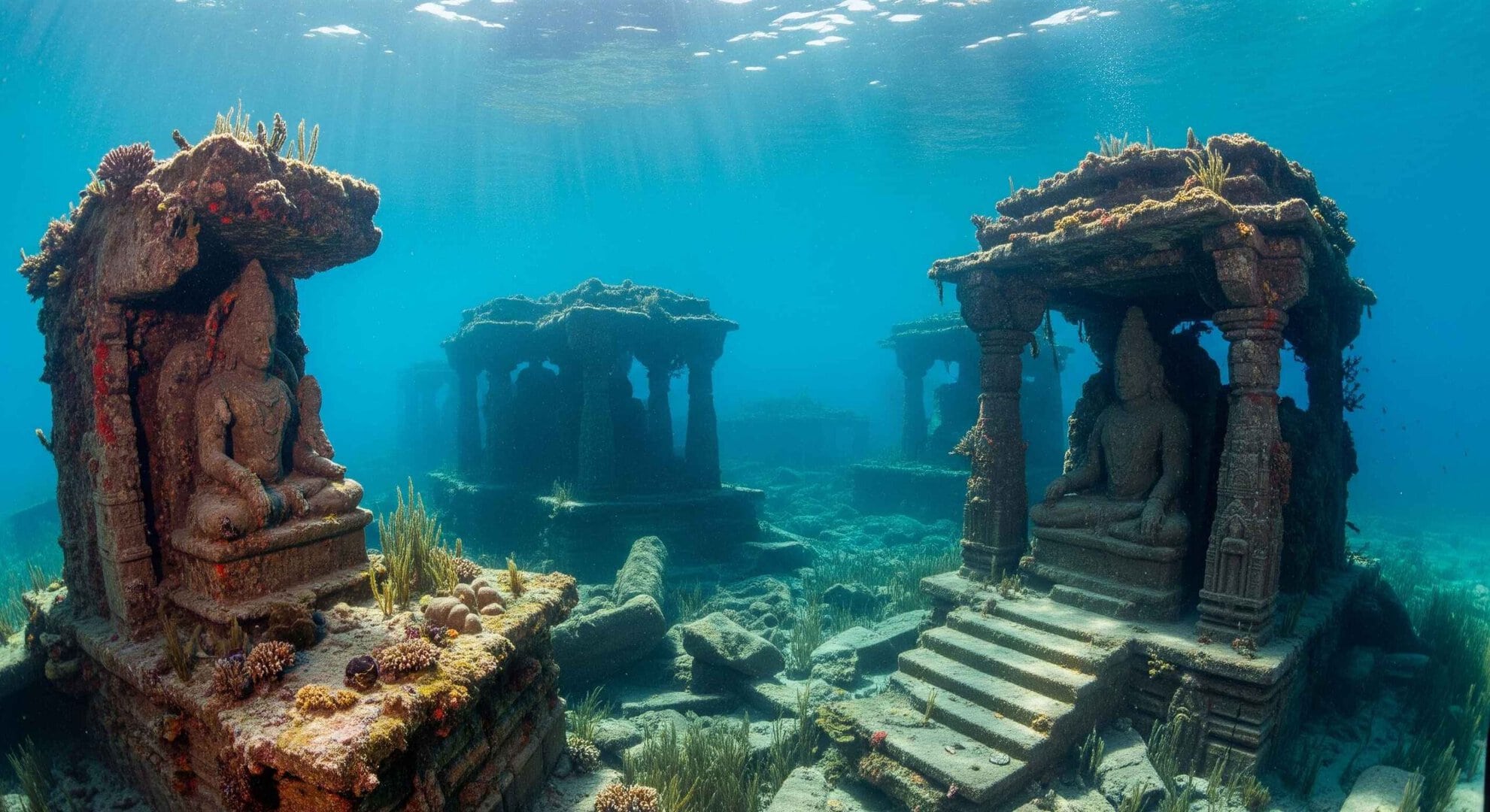 Lost city of Dwarka