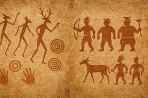 Ancient Indian cave messages
