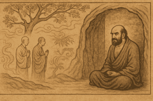 Wall gazing of Bodhidharma the Indian connection
