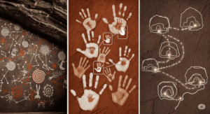 Ancient Indian cave messages