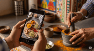 spices of India and tiktok social media