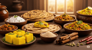 Gujarati spices of India