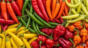 Chillies and Pepper, spices of India