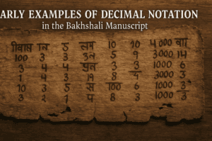 Ancient indian decimal system