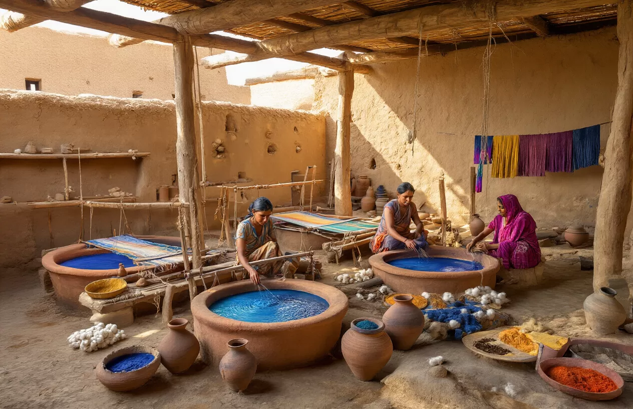 Textile Production and Dyeing Methods