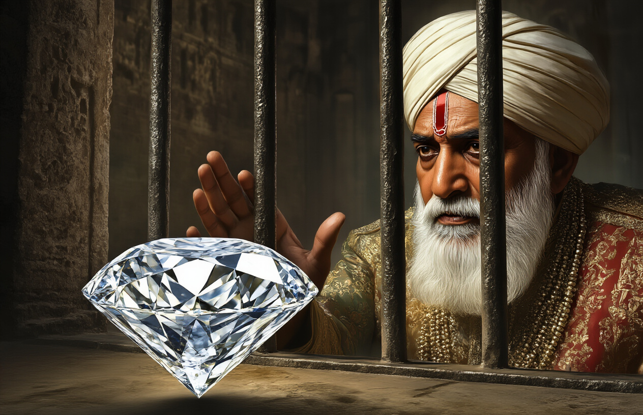 Shah Jahan's Imprisonment and the Diamond's Role