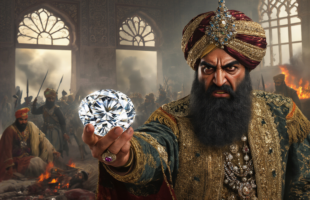 Nadir Shah's Deception and Violent Acquisition