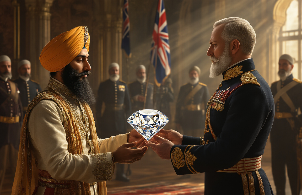 The Sikh Maharaja and British Colonial Treachery