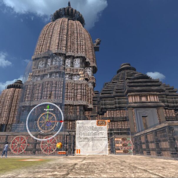 Konark Sun Temple in augmented reality