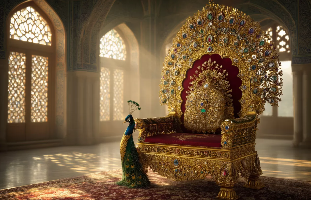The Origin and Magnificence of the Peacock Throne