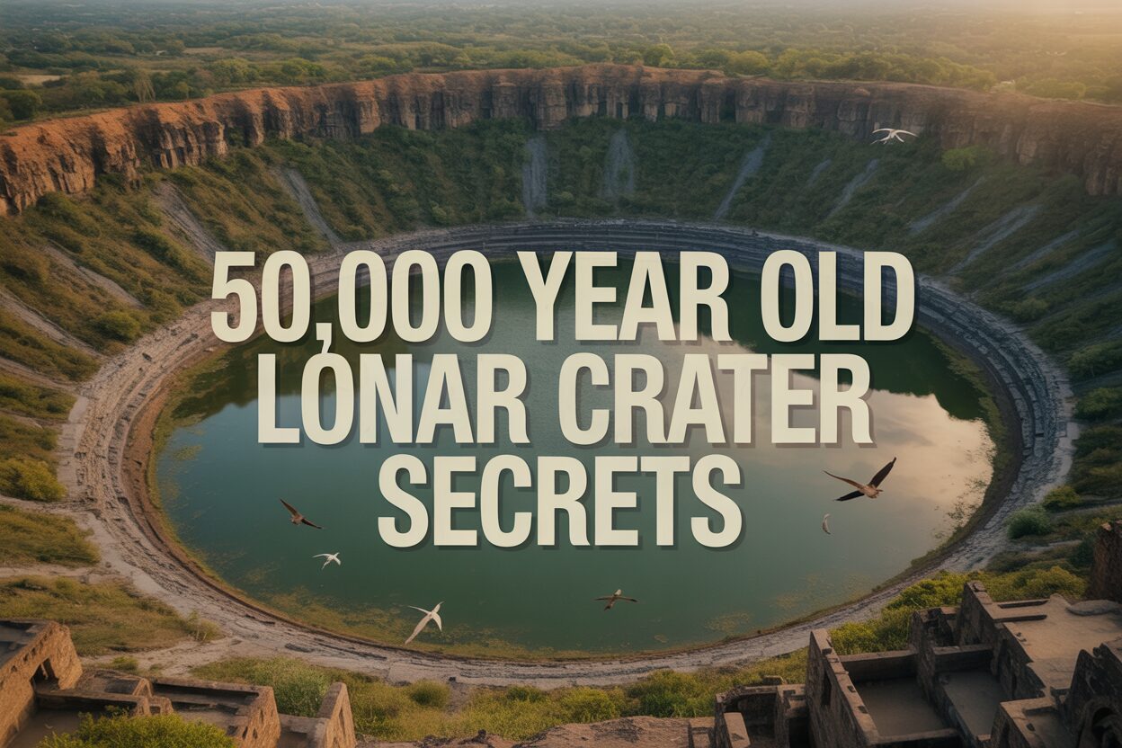 Unveiling the secrets of 50000 year old Lonar Crater