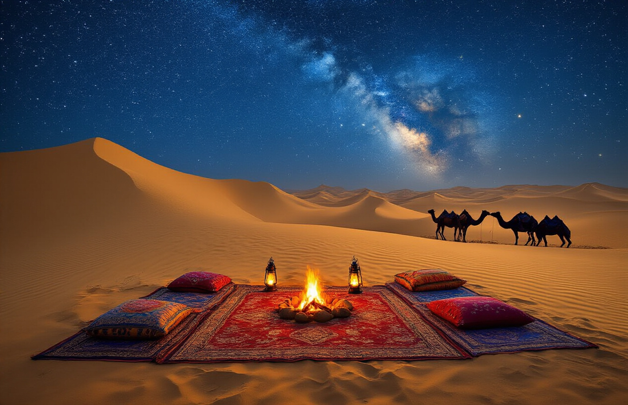 Sleep Under the Stars in the Thar Desert of Rajasthan