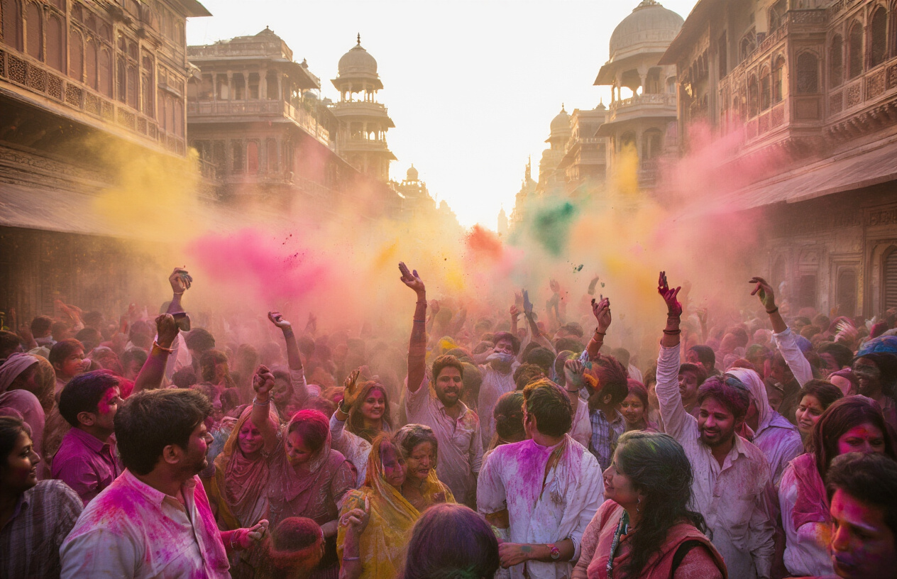 Join Millions in Celebrating Holi Festival Across the Country