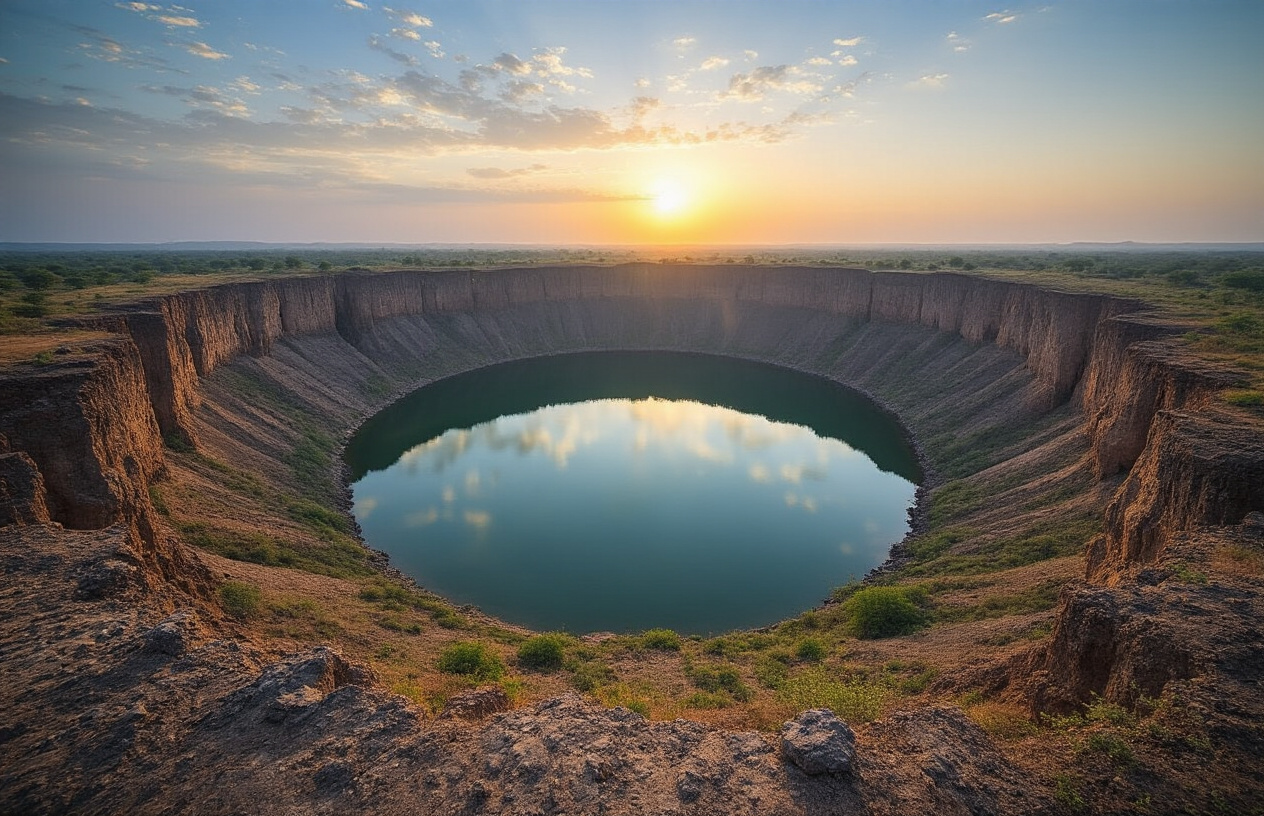 Discover the Geological Marvel of Lonar Crater's Formation