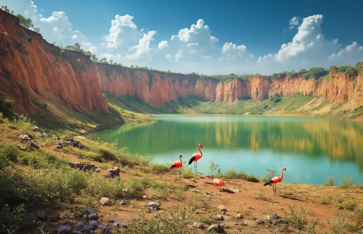 Learn About Lonar's Rare Wildlife and Vegetation Adaptations