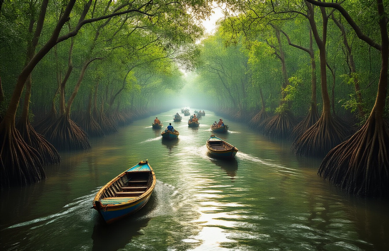 Top Tiger Safari Routes and Destinations in Sundarbans