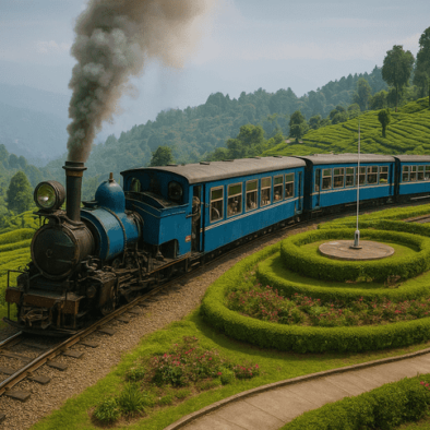 Darjeeling toy train