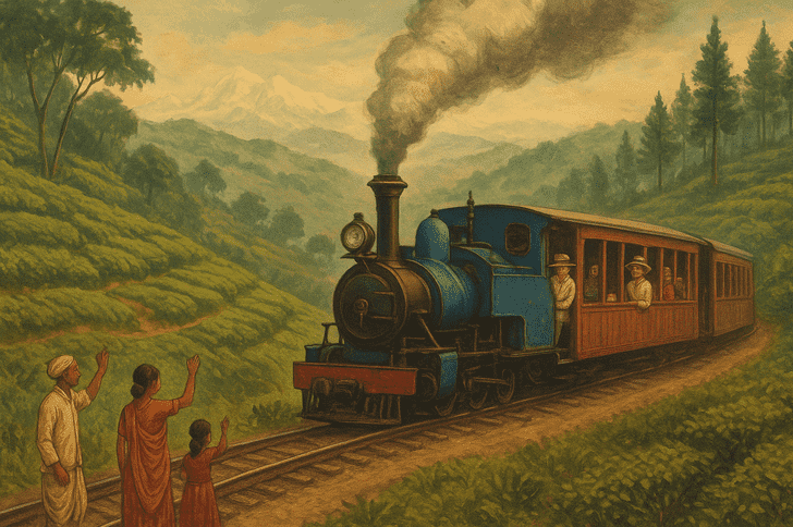 Darjeeling toy train