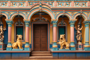 Tour of Chettinad mansion