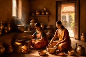 Tour of Chettinad mansion