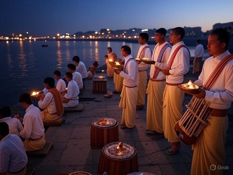 Ganga aarti in Varanasi