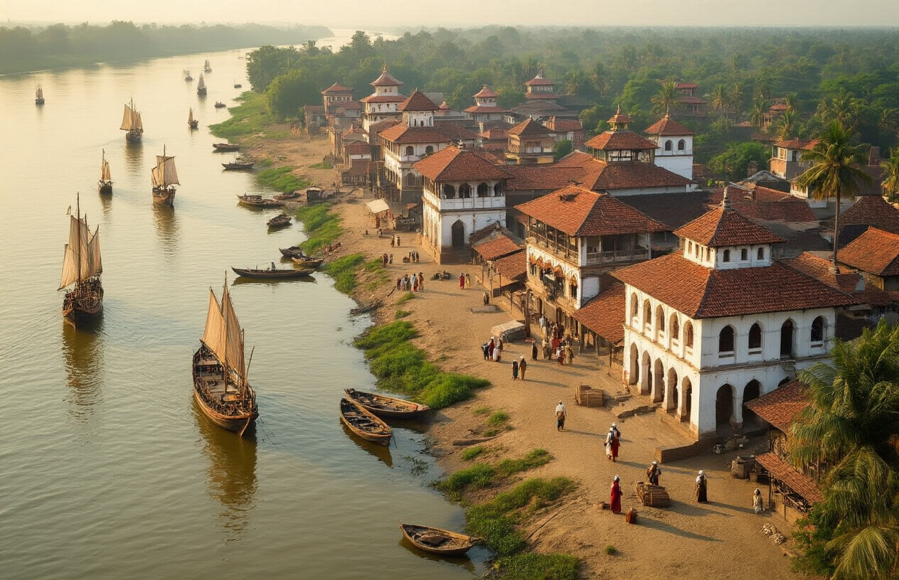 Colonial Footprints: How European Powers Established Their Presence Along the Ganges