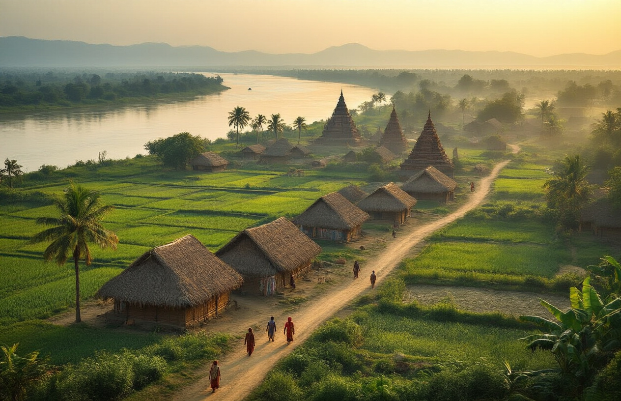 Majuli Island Assam - World's Largest River Island Cultural Experience