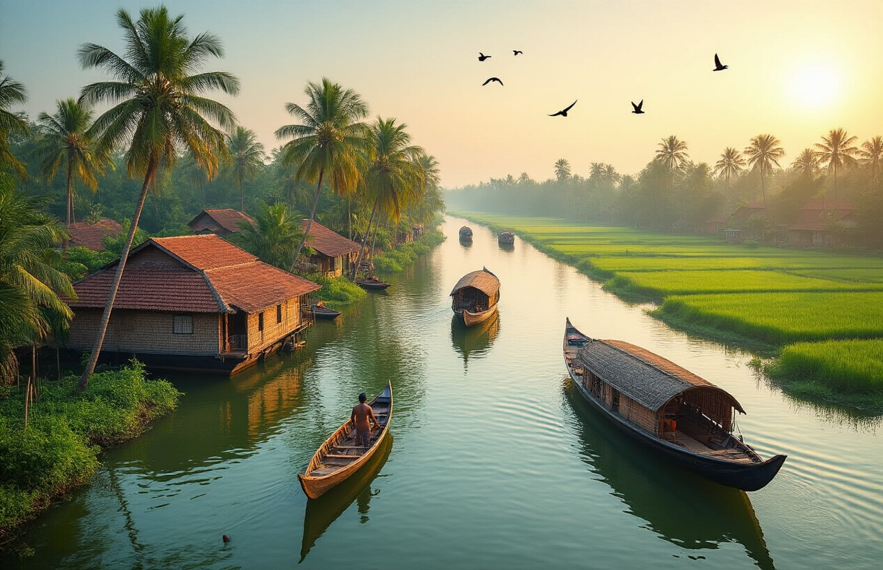 Munroe Island Kerala - Backwater Bliss with Authentic Village Life