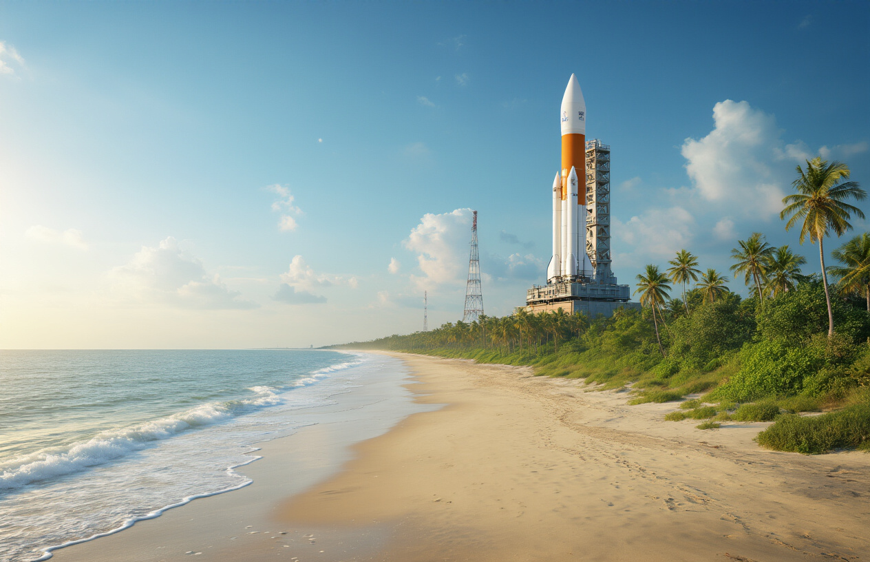 Sriharikota Island Andhra Pradesh - Space Exploration Hub with Coastal Beauty