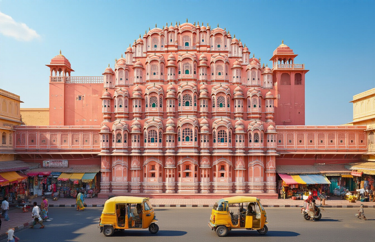 Day 1-2: Jaipur - The Pink City's Royal Splendor