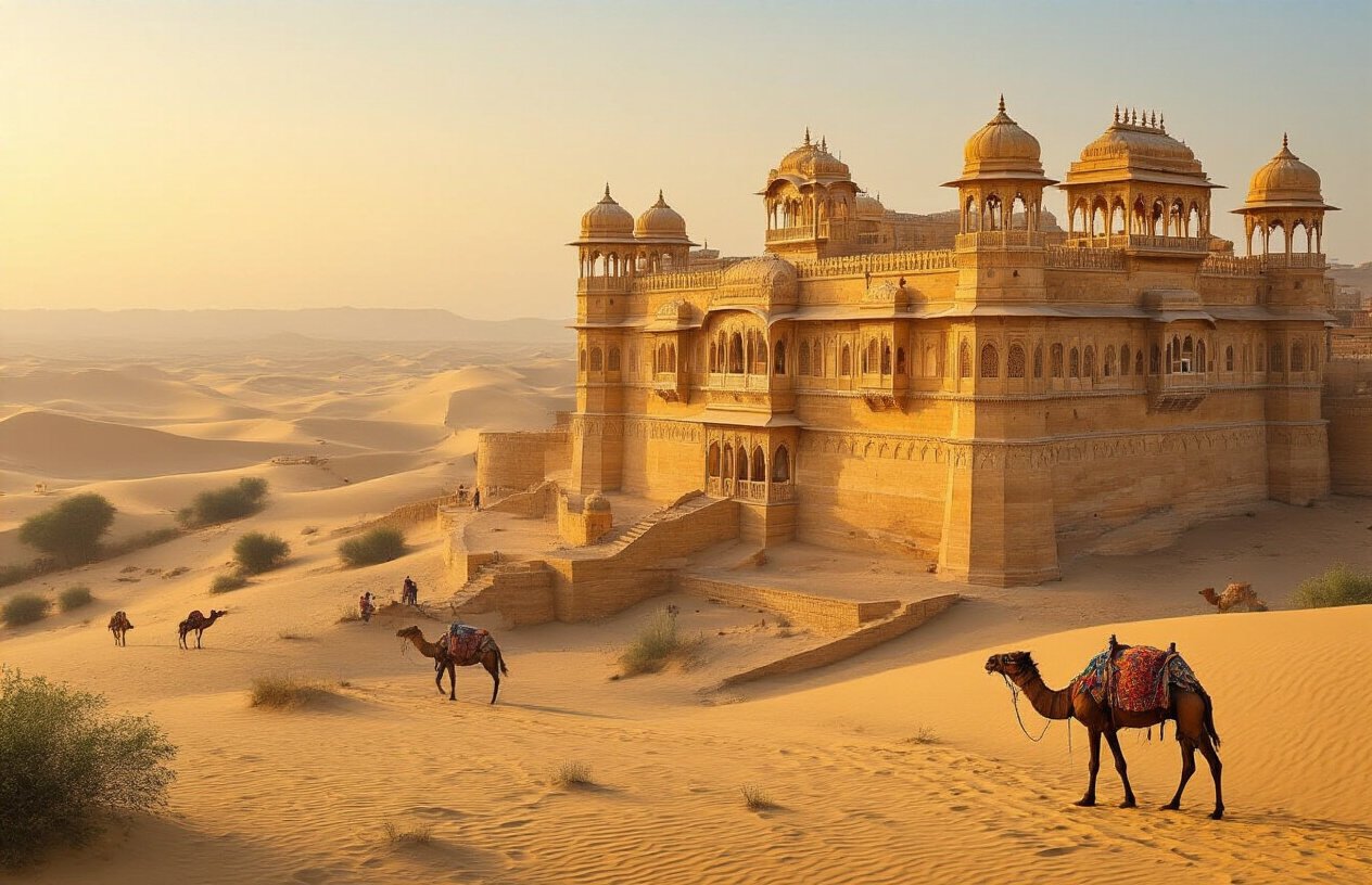 Day 5-6: Jaisalmer - Golden City Desert Adventure