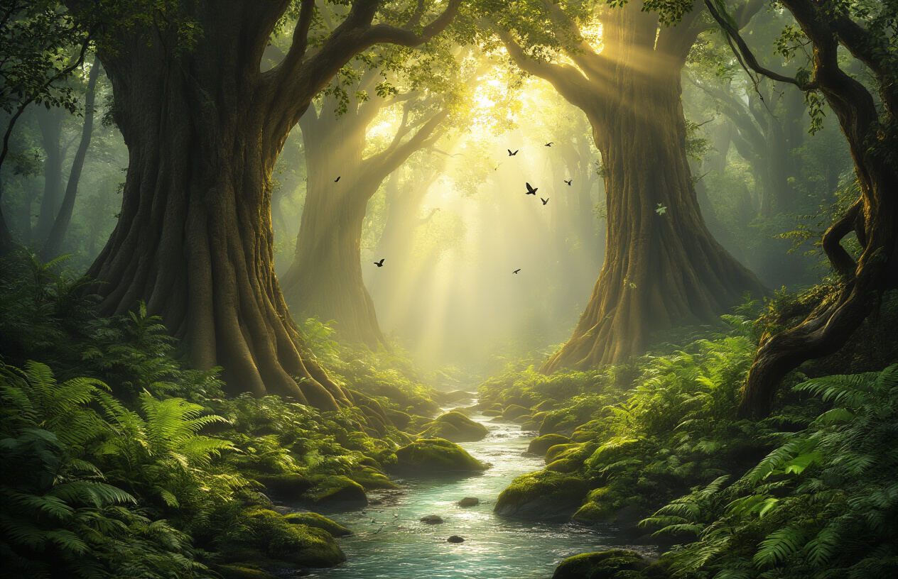 Forgotten Forest Paradises for Mind Cleansing