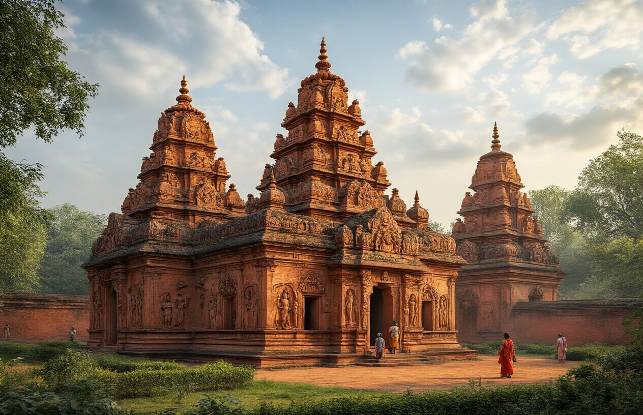 Discover the Architectural Marvel of Bishnupur's Terracotta Temples