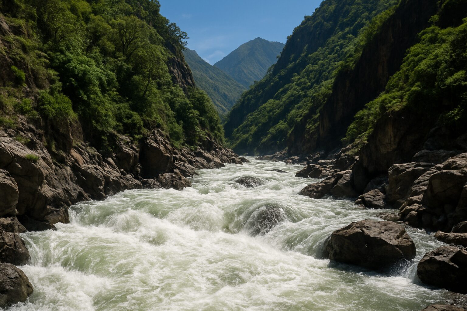 River Systems Perfect for White Water Adventures