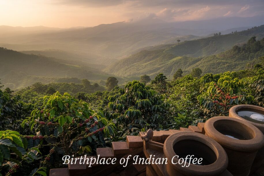 How chikmagalur gave birth to coffee in India