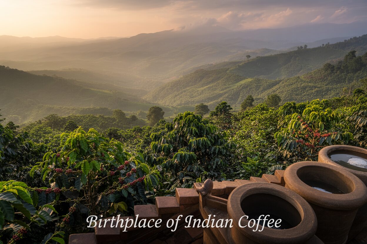 How chikmagalur gave birth to coffee in India