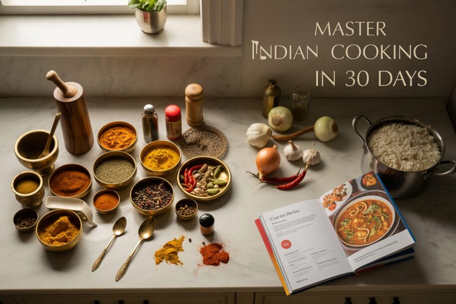 How to Master Indian Cooking in 30 Days (Beginner's Plan)