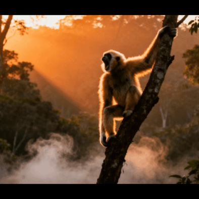 Hoolock Gibbons tour in Assam