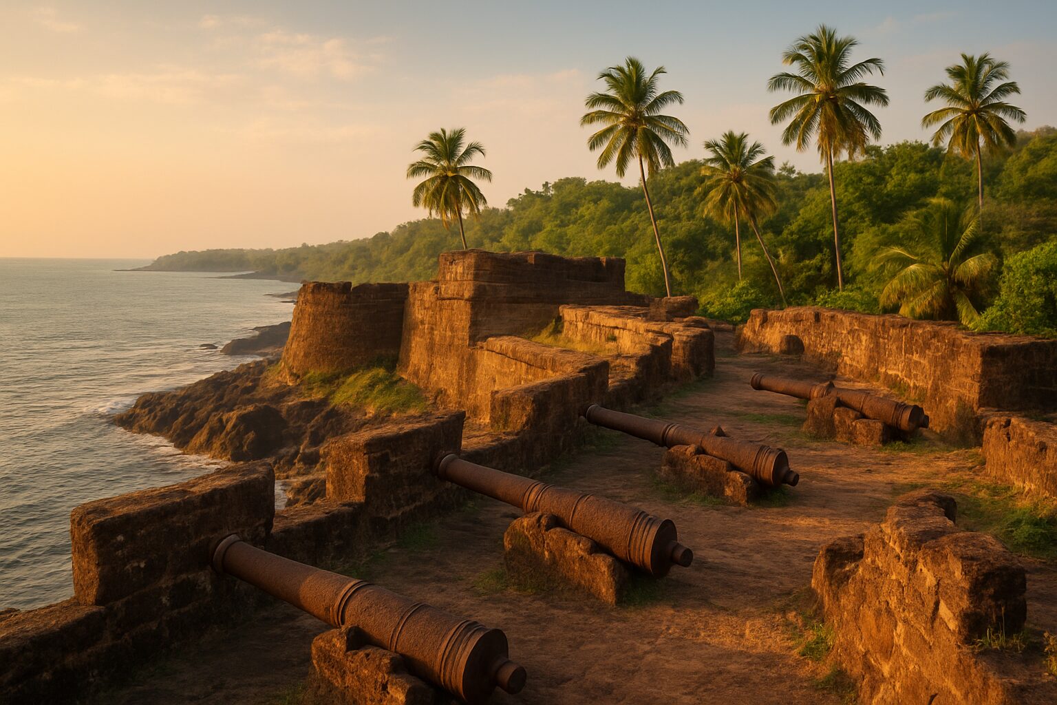 Colonial Portuguese Forts and Military Heritage are Hidden heritage sites in Goa