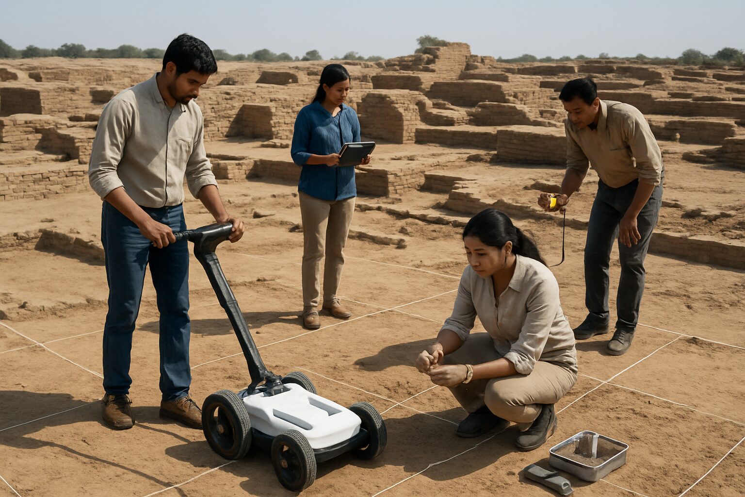 Modern Research Methods Unlocking Rakhigarhi's Secrets