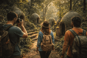 Visting Beatles Ashram Rishikesh