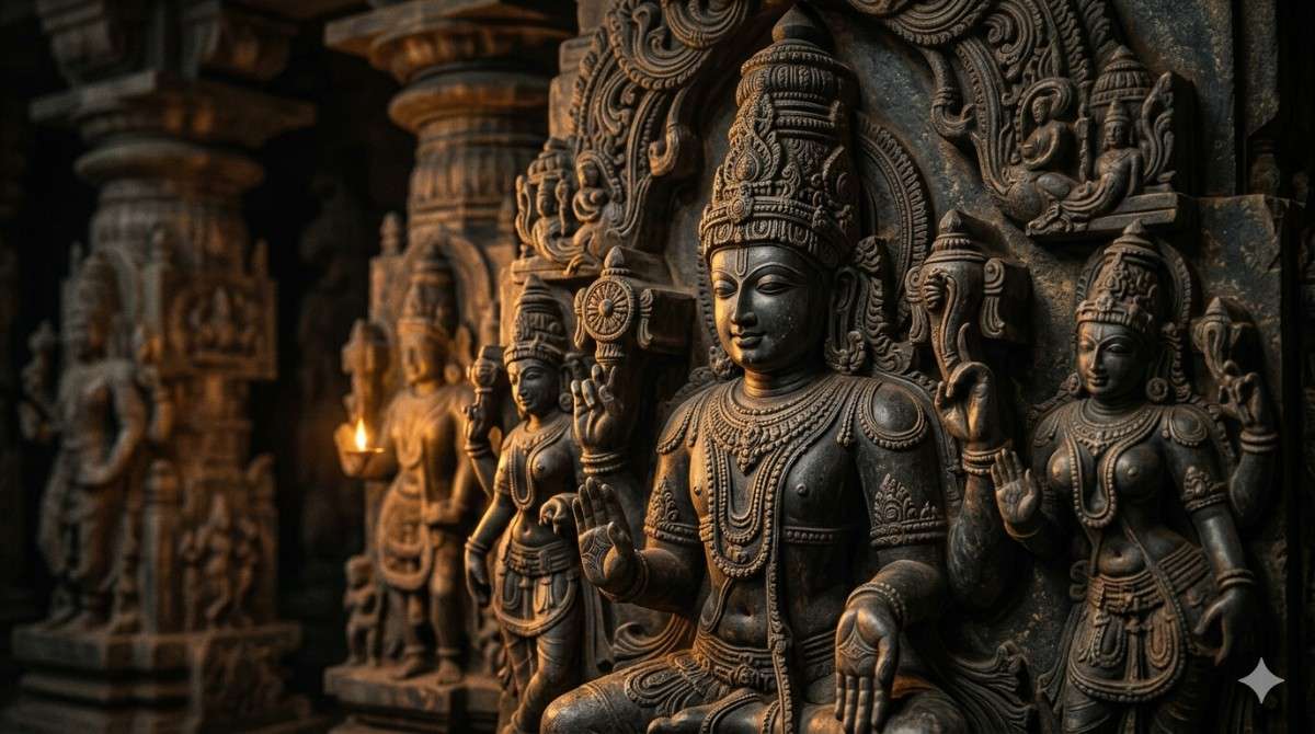 Gangaikonda sculptures Chola art